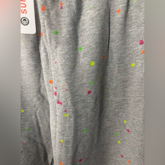 NWT Sundry Gray Paint Splatter Joggers Sz 3 (large) - Picture 4 of 6